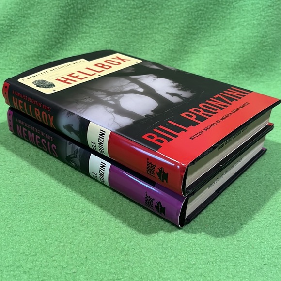 Bill Pronzini Hellbox & Nemesis HC/DJ Books - Picture 7 of 10